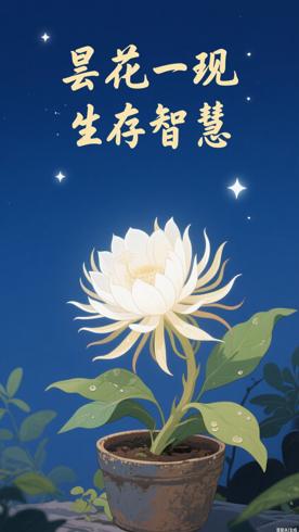 昙花一现背后藏着的生存小智慧