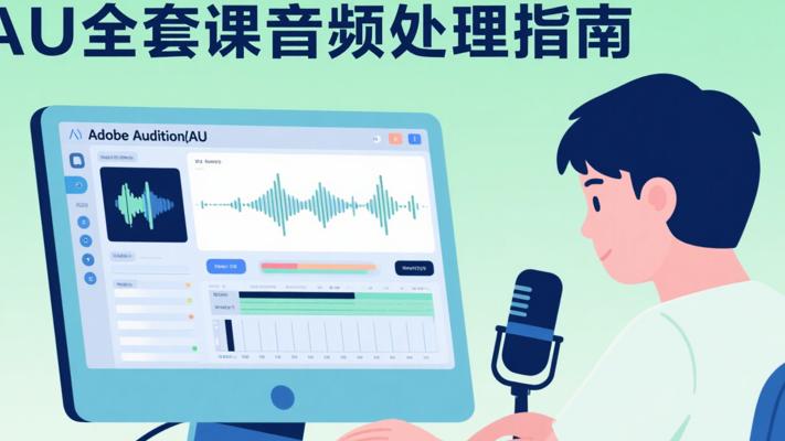 AU从入门到精通全套视频课：音频处理蜕变指南