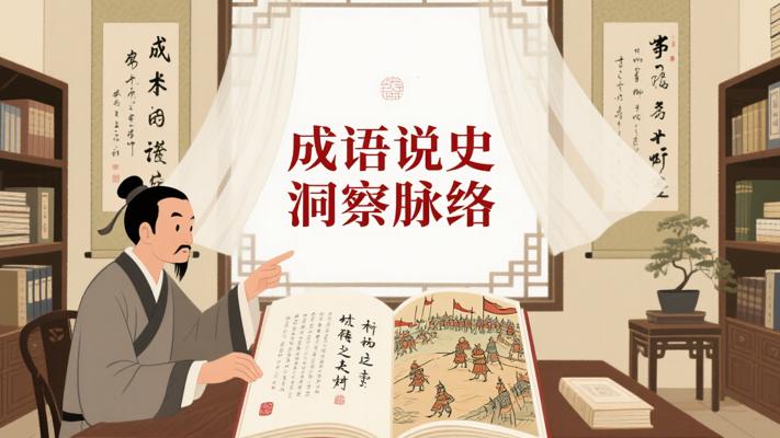 《成语说史》：借成语洞察华夏历史脉络