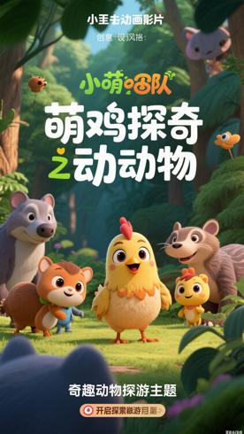 《萌鸡小队之奇趣动物》：开启森林动物探索之旅
