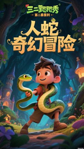 《三三爬爬秀第二季》：小男孩与宠物蛇的奇幻冒险