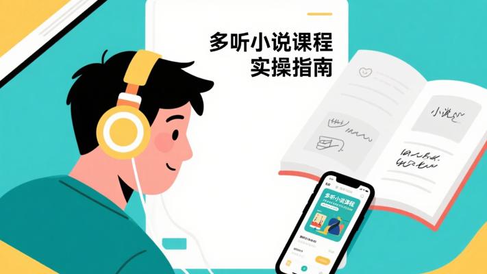 多听小说课程实操指南看完即可上手