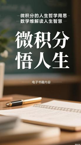 微积分的人生哲学用数学思维解读人生智慧