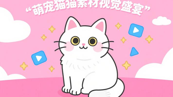萌宠猫猫短视频素材：高清无水印的视觉盛宴