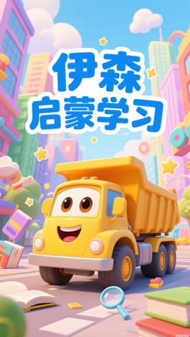 《和翻斗车伊森学习》：趣味启蒙动画引领知识探索
