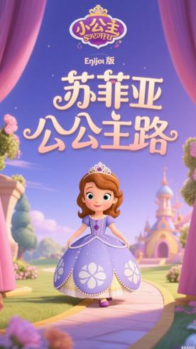 《小公主苏菲亚第一季英文版》：平凡女孩的公主成长路