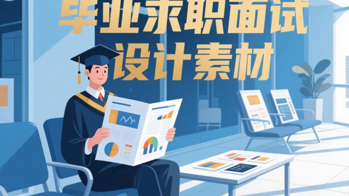 毕业求职面试设计素材：求职脱颖而出利器