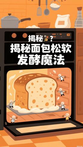 面包为啥那么松软？全靠发酵在搞魔法