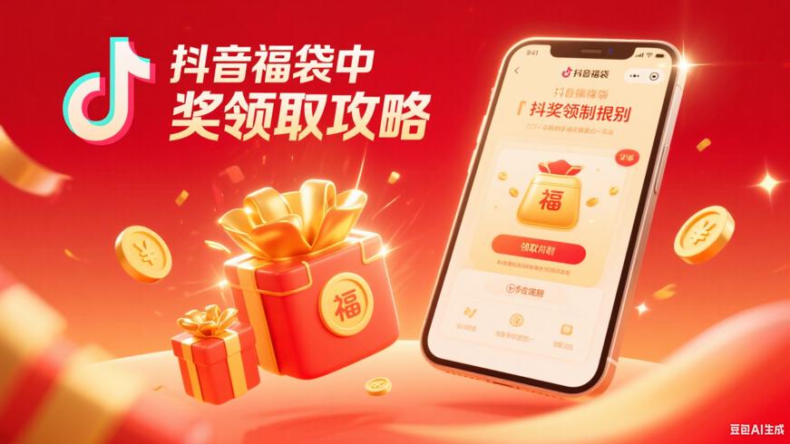 抖音福袋中奖机制揭秘与领取全攻略