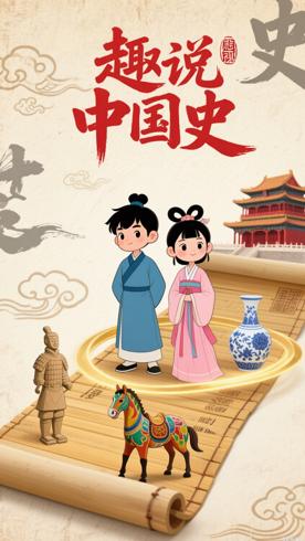 给中小学生的趣味中国史100讲动画版的历史教育创新与价值