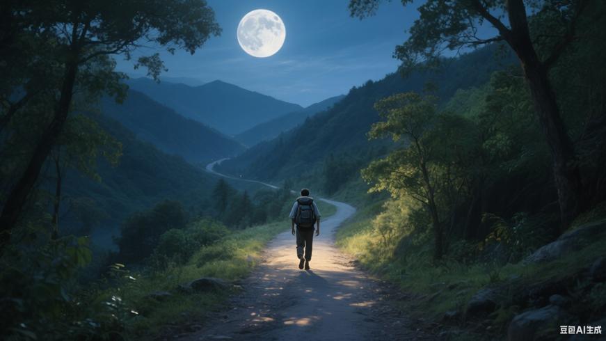 送你一轮明月：照亮生命旅途的温暖馈赠