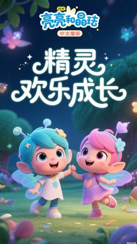 《亮亮和晶晶第四季中文版》：精灵魔法的欢乐成长