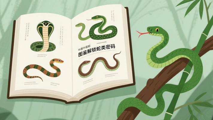 《中国蛇类图鉴》：解锁华夏蛇类神秘密码