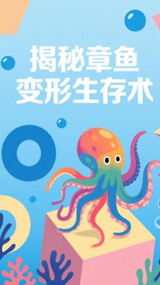 揭秘章鱼变形术：软萌身体里的生存超能力