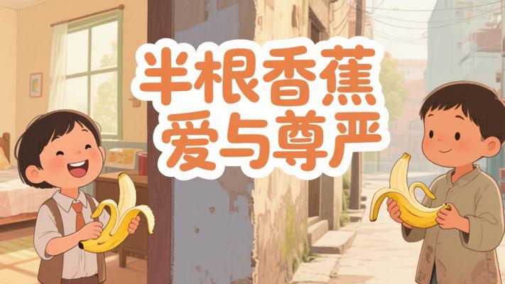 半根香蕉：两种人生境遇下的爱与尊严