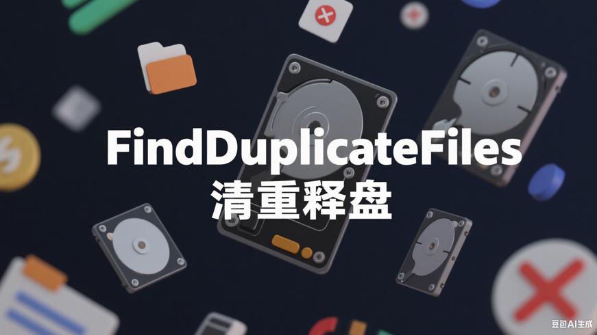 FindDuplicateFiles高效清理重复文件释放硬盘