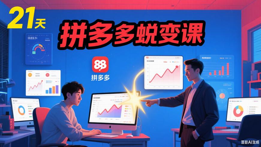 21天拼多多运营课从新手到高手的蜕变指南