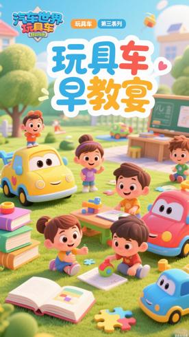 《汽车世界之玩具车总动员第三季》：童趣满满的早教盛宴