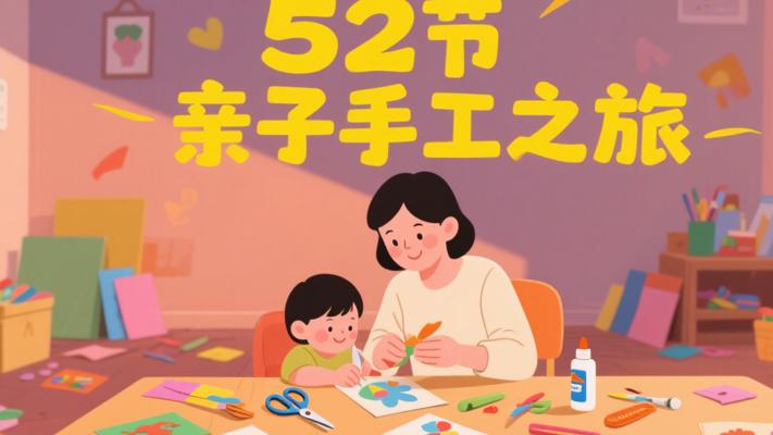 52节亲子手工课：开启亲子互动与成长之旅
