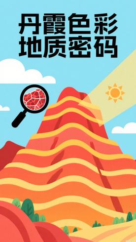 丹霞地貌那抹惊艳色彩来自哪里呢