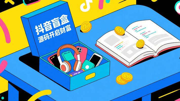 抖音热门数码盲盒：源码教程助你开启财富