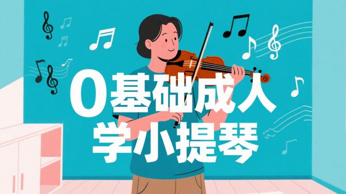 0基础成人学小提琴，开启优雅音乐之旅