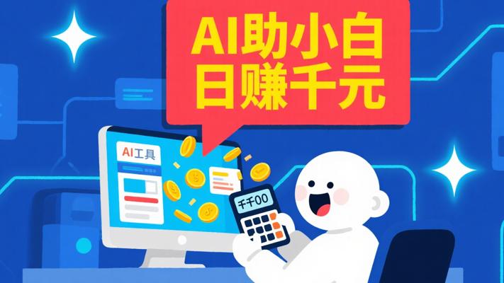 AI工具助力小白零成本日赚千元攻略