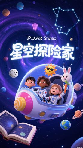 儿童动画片《宇宙大视野》：探索浩瀚星空的启蒙指南