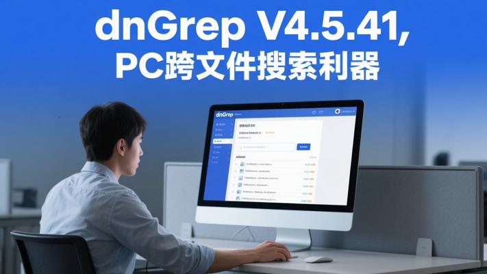 dnGrep V4.5.41：PC上的跨文件搜索大师