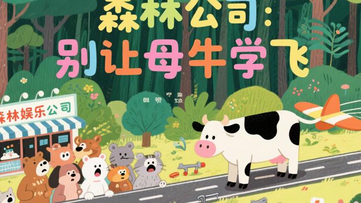 森林娱乐公司的荒诞计划：别让母牛去学飞