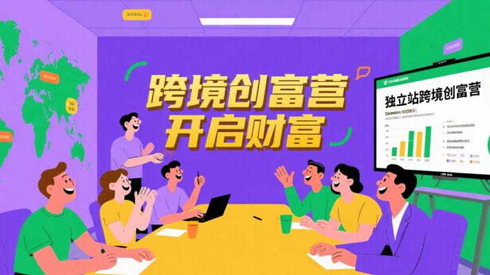 独立站跨境创富营：携手交个朋友开启财富大门