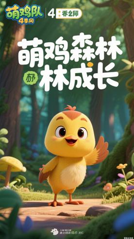 《萌鸡小队第四季》：充满想象的森林成长之旅