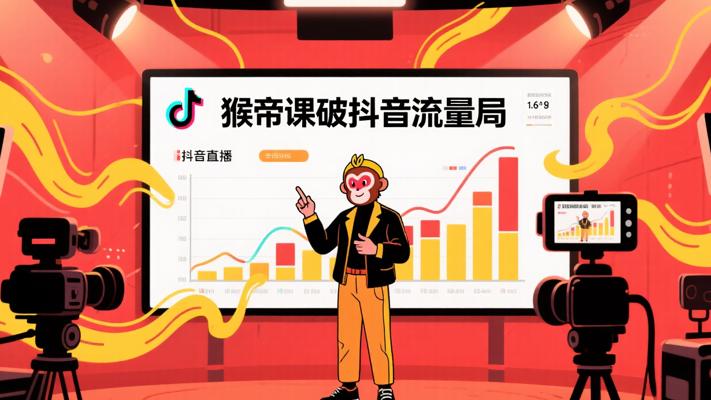 猴帝4月1600线上课：抖音直播流量破局指南