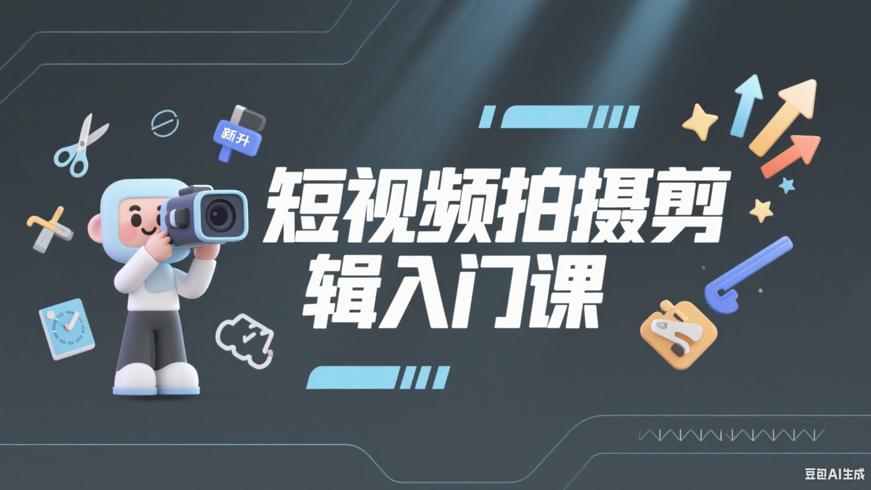 《从零开始入门短视频的拍摄剪辑》：新手的进阶指南