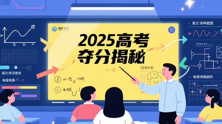 B站2025高中全题型方法课：高考夺分技巧大揭秘