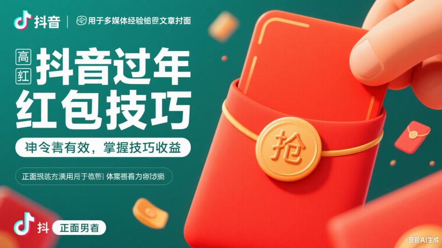 抖音过年抢红包真实有效掌握技巧多拿收益