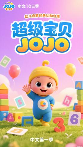 超级宝贝JOJO中文第一季：幼儿启蒙的经典动画合集