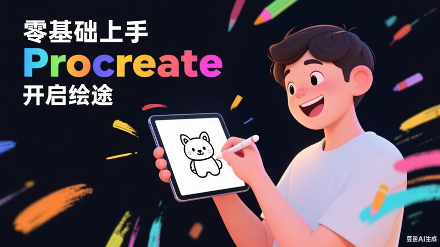 零基础上手Procreate 开启数字绘画之旅