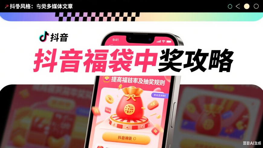 抖音福袋怎么提高命中率及抽奖规则详解