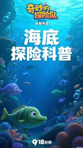 《奇妙的动物之海底探险队》：探秘海洋的科普动画