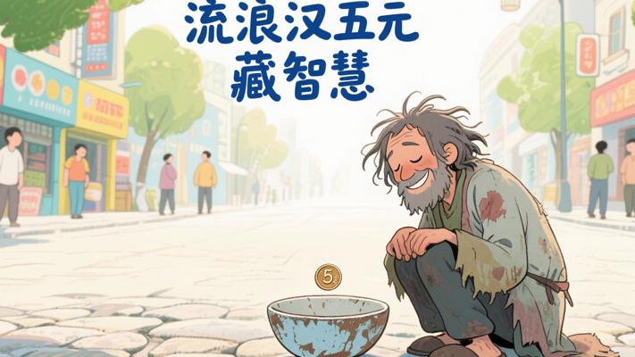 流浪汉的智慧：五元硬币里的大聪明