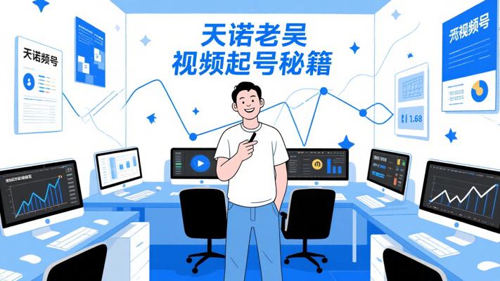 天诺老吴新版视频号起号课：从0到1起号秘籍