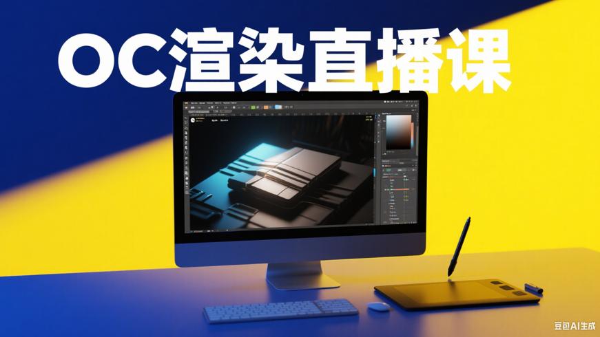 光影七号第一期OC渲染直播课：解锁专业渲染技巧