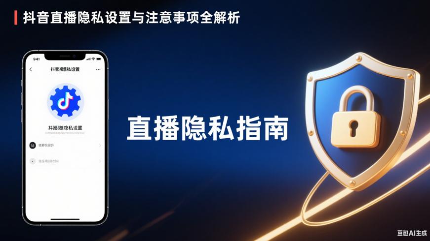 抖音直播隐私设置与注意事项全解析