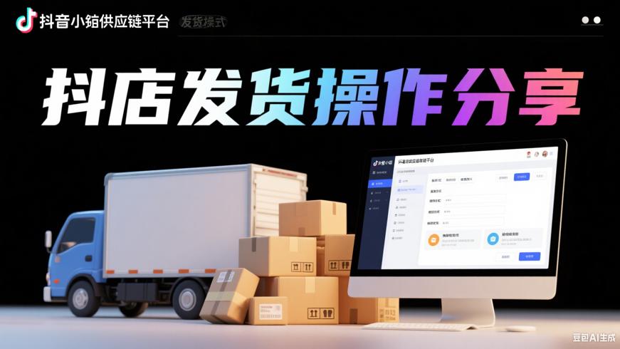 抖店供应链平台发货方式及实用操作分享