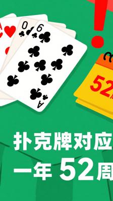 冷知识：扑克牌52张牌竟对应一年52个星期？