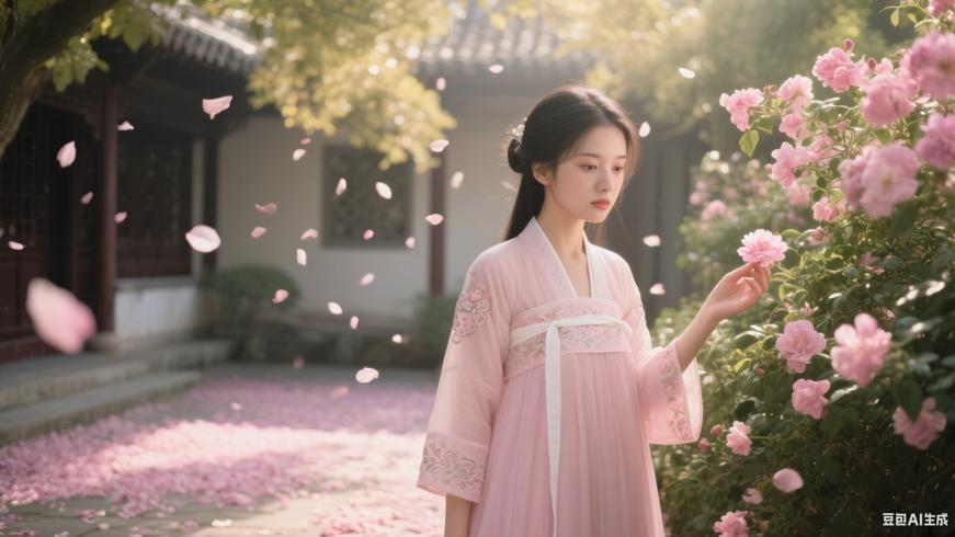 素指拈花时那纸芳华究竟为谁而落