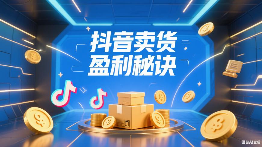 抖音卖货找货源与盈利方法实用分享