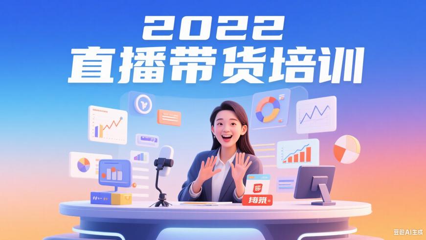2022直播带货运营培训：打造全方位职业技能