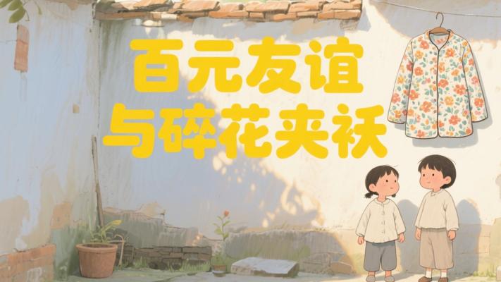 百元友谊：那件没敢穿的碎花夹袄